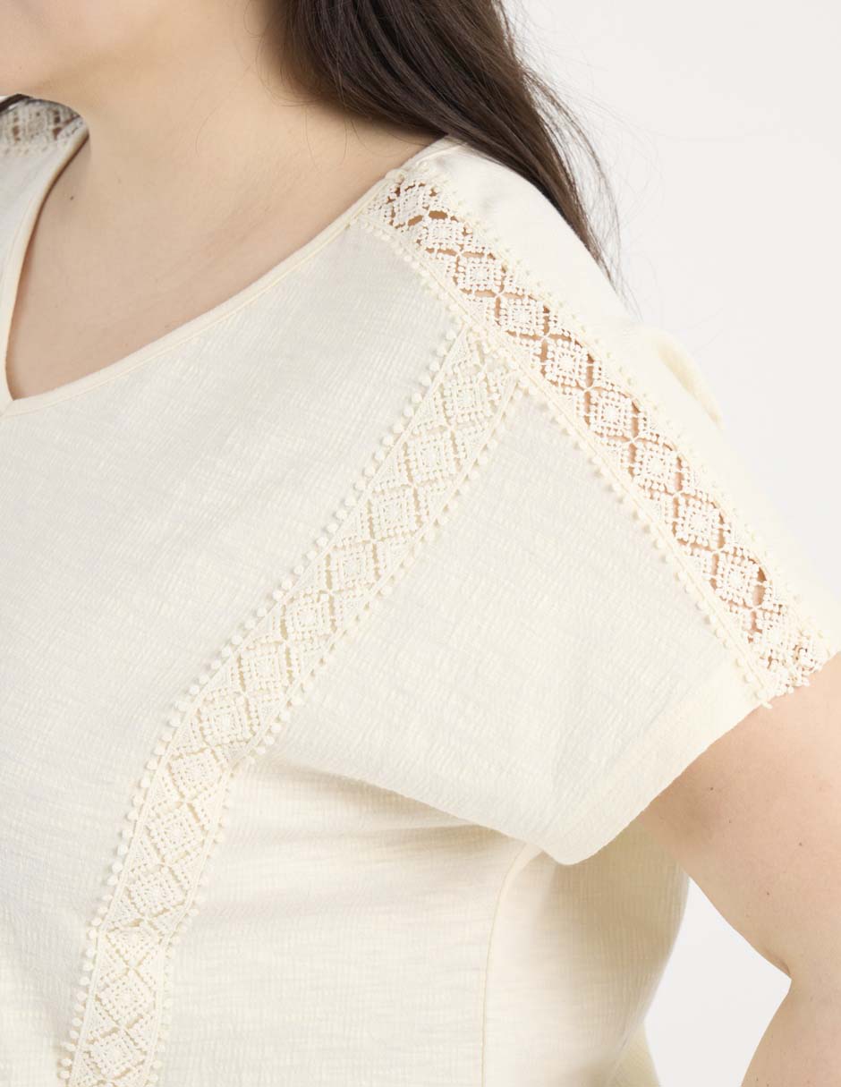 Blusa manga corta para mujer 10