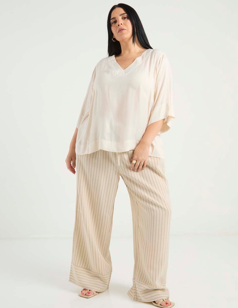 Blusa Weekend Plus manga 3/4 para mujer