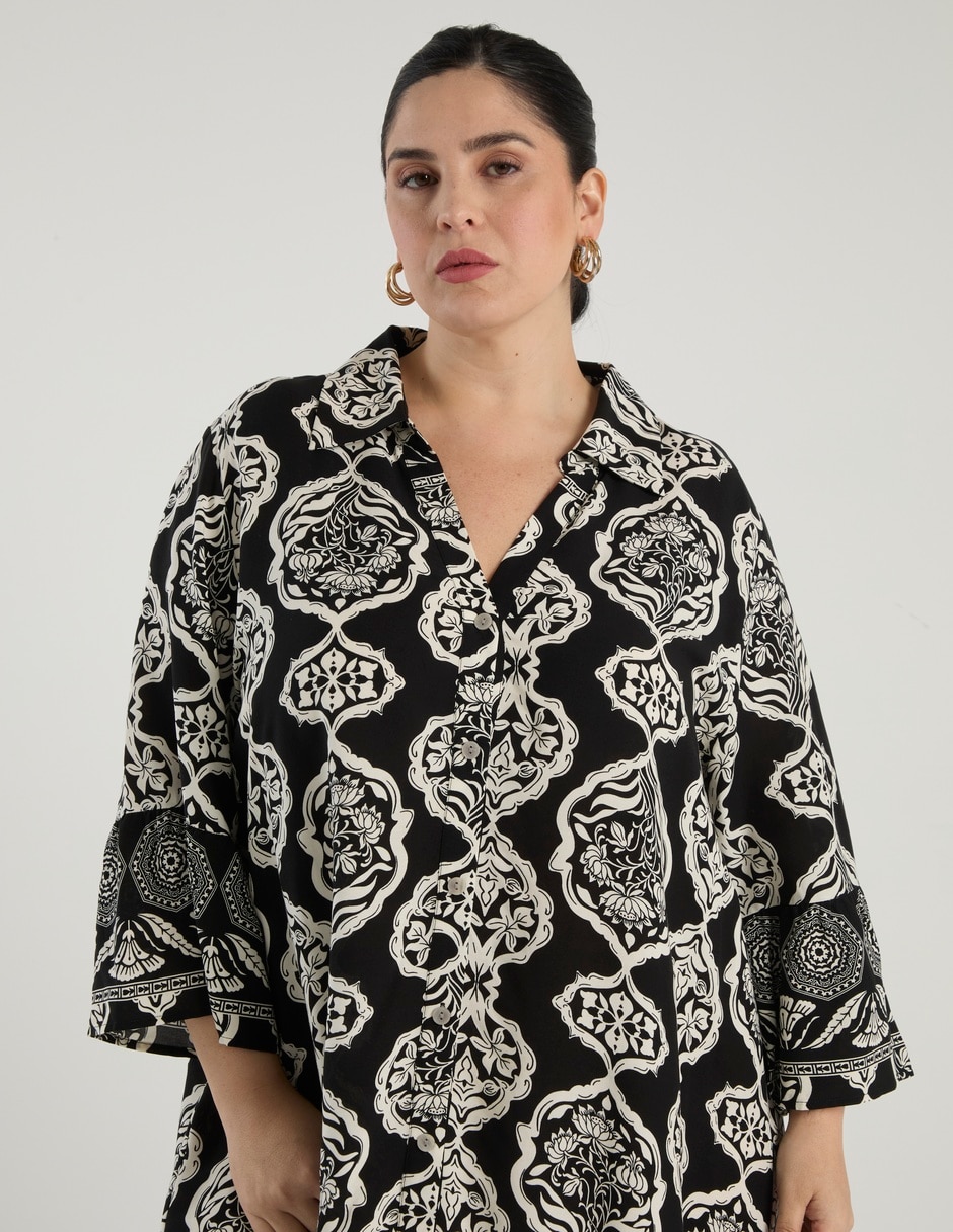 Vestido midi casual para mujer