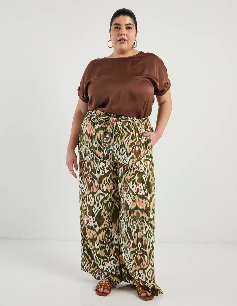 Pantalón amplio para mujer