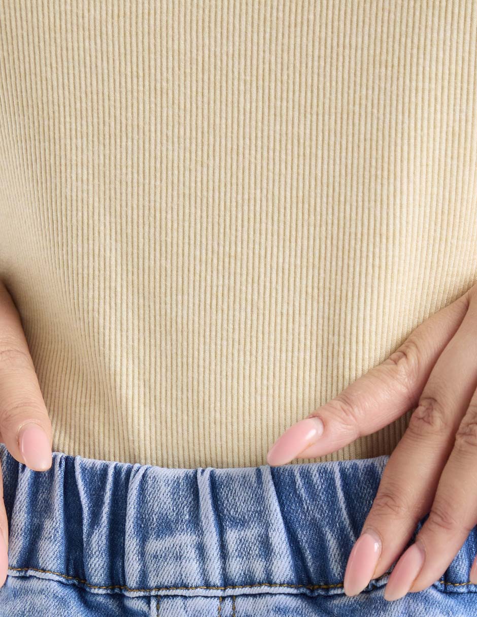 Jeans amplio para mujer 2