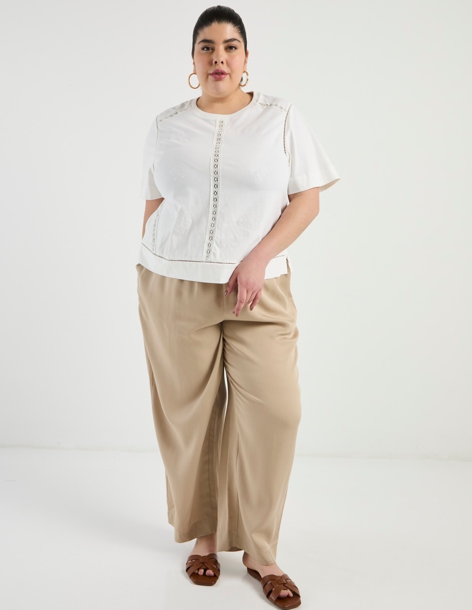 Pantalón easy pant amplio para mujer 5