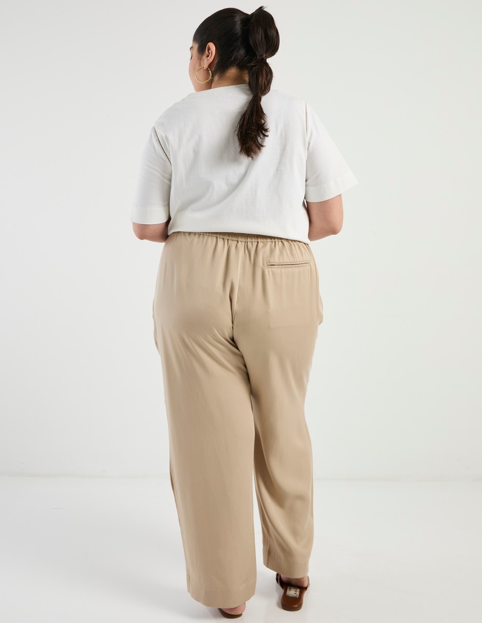 Pantalón easy pant amplio para mujer