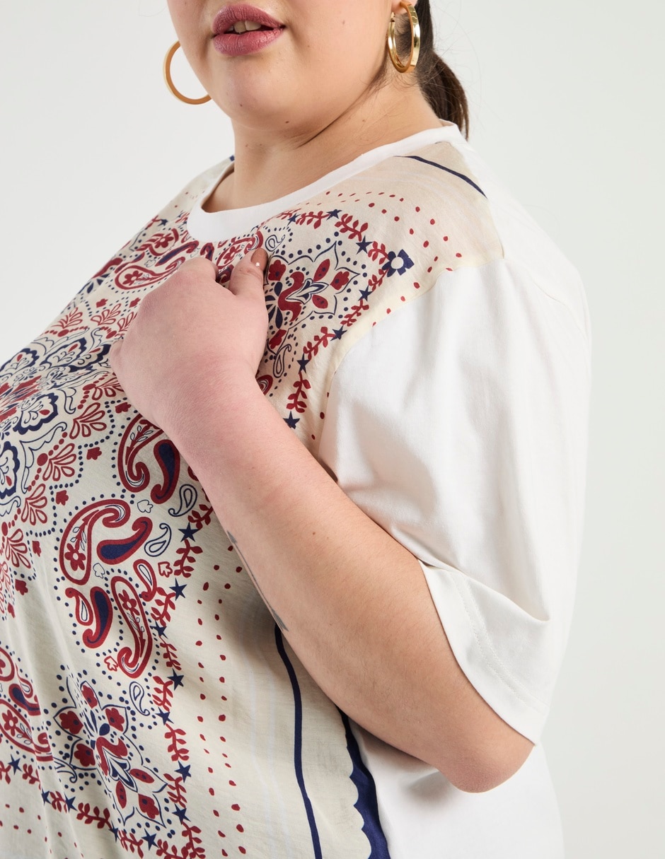 Blusa manga corta para mujer 9