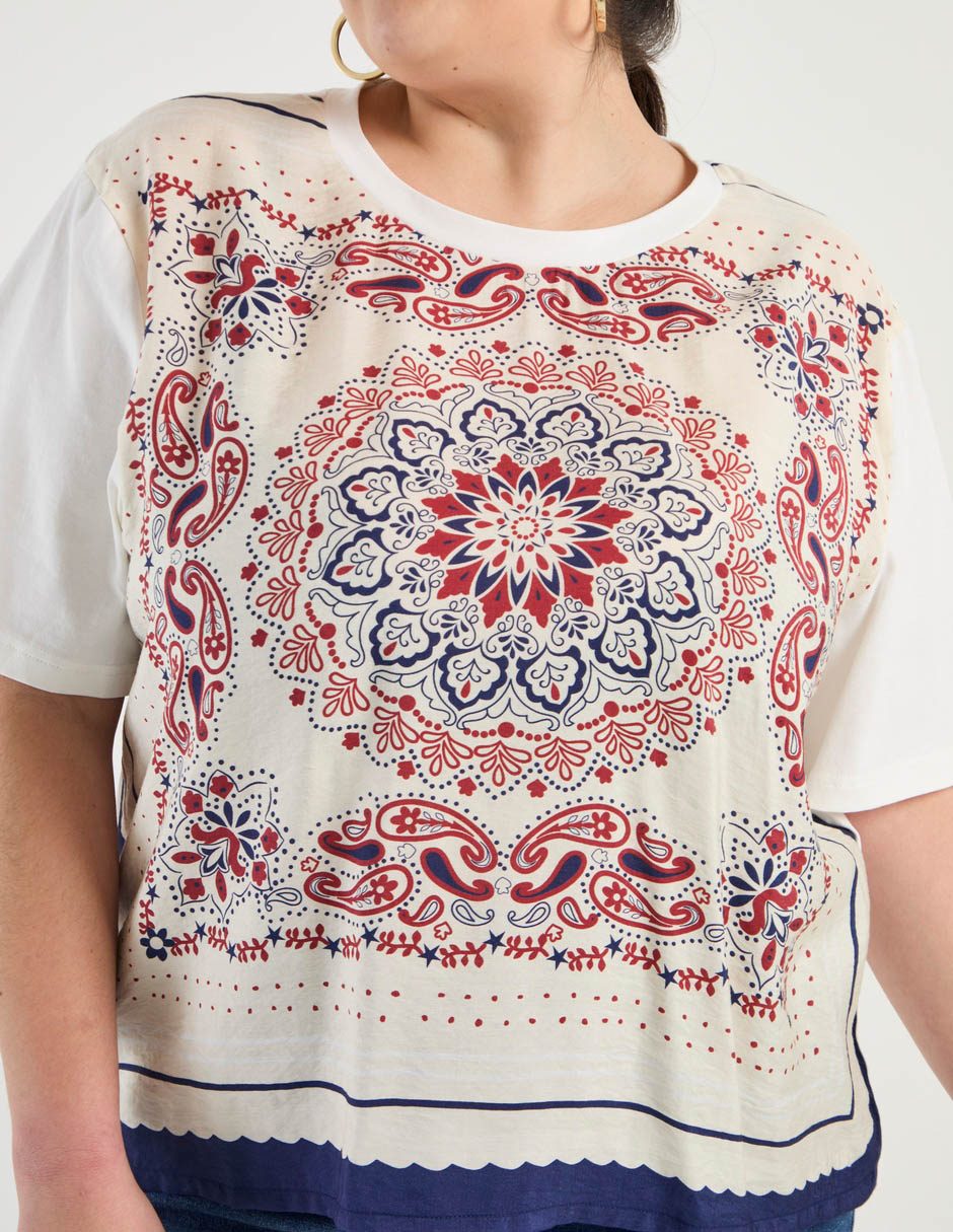 Blusa manga corta para mujer 10