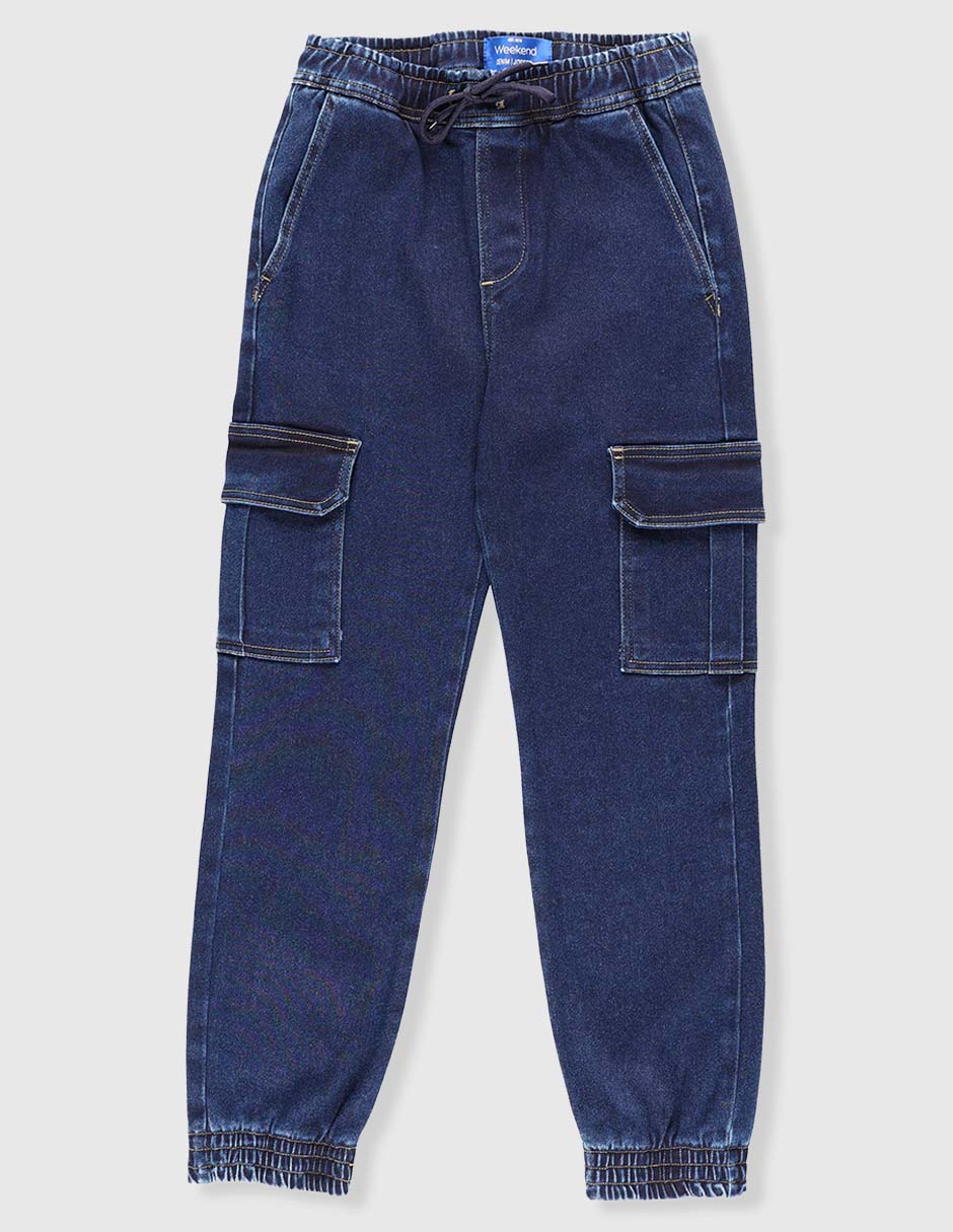 Jeans jogger straight Weekend para niño