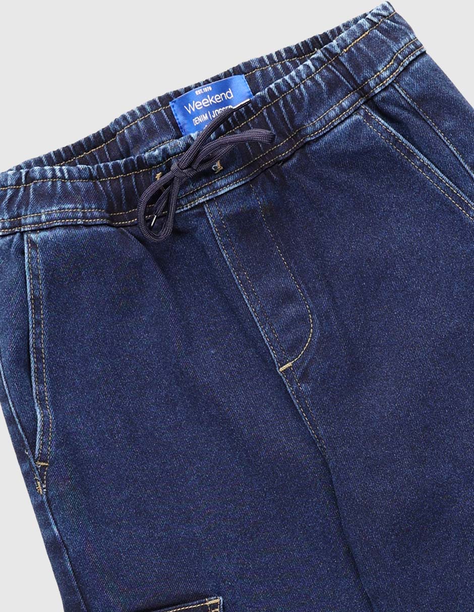 Jeans jogger straight Weekend para niño