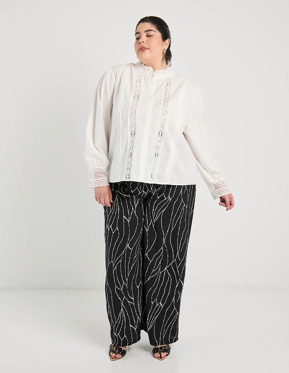Pantalón amplio para mujer 5
