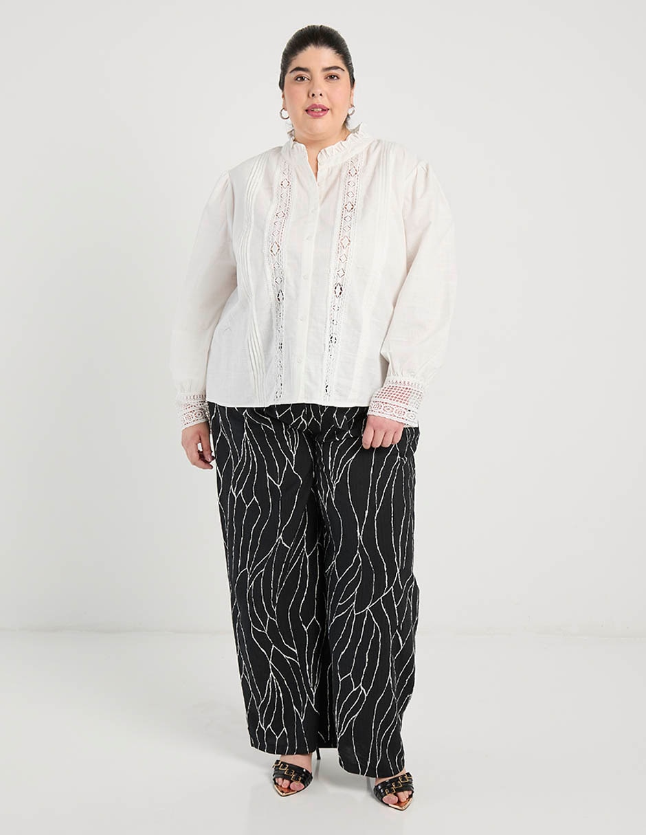 Pantalón amplio para mujer