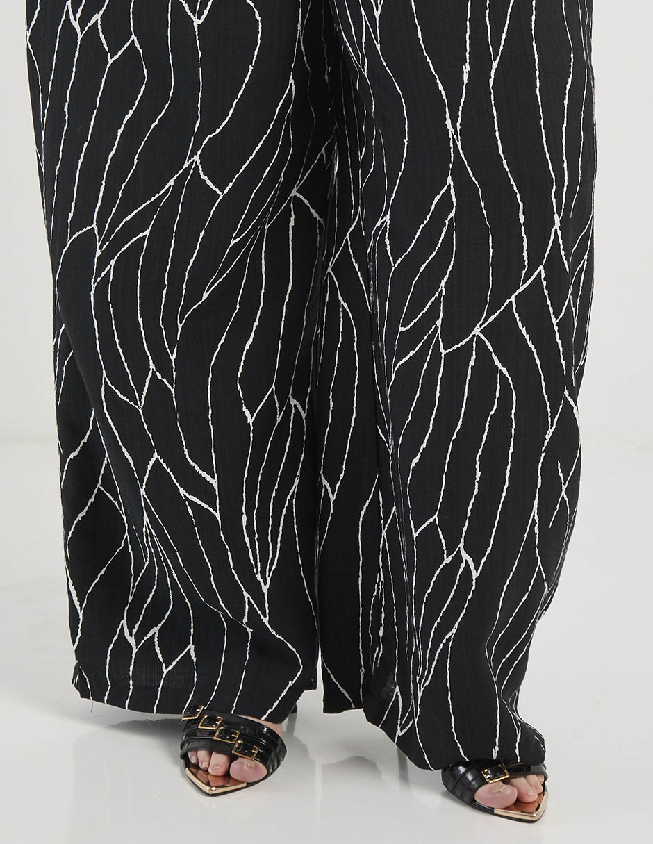 Pantalón amplio para mujer
