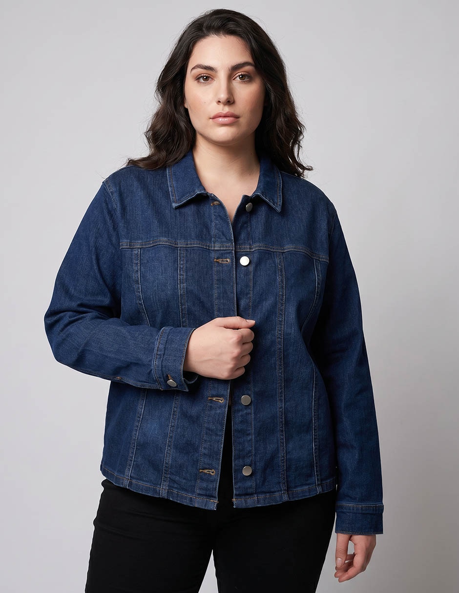 Chamarra denim Weekend de mezclilla para mujer