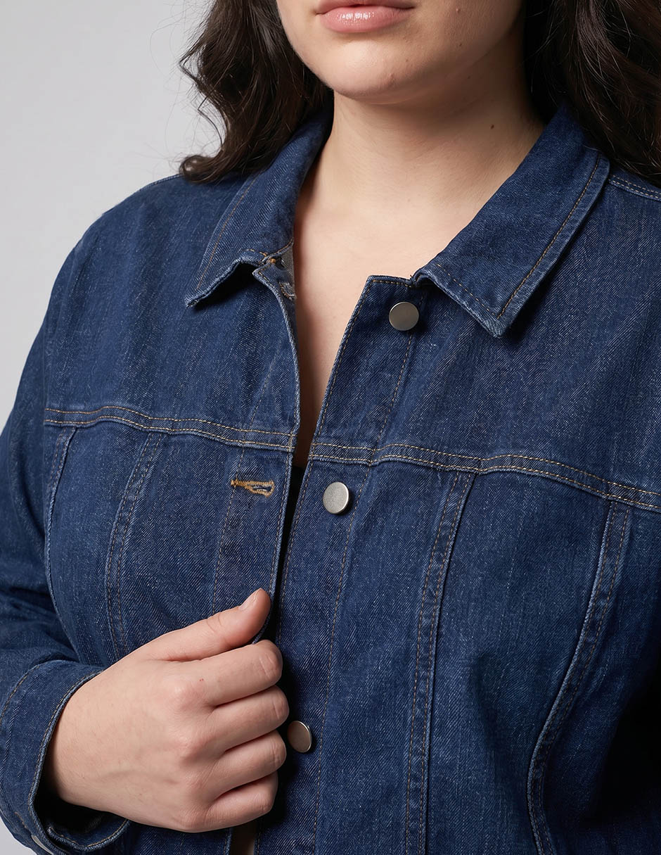 Chamarra denim Weekend de mezclilla para mujer