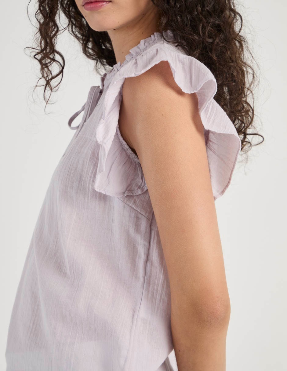 Blusa manga corta para mujer 2