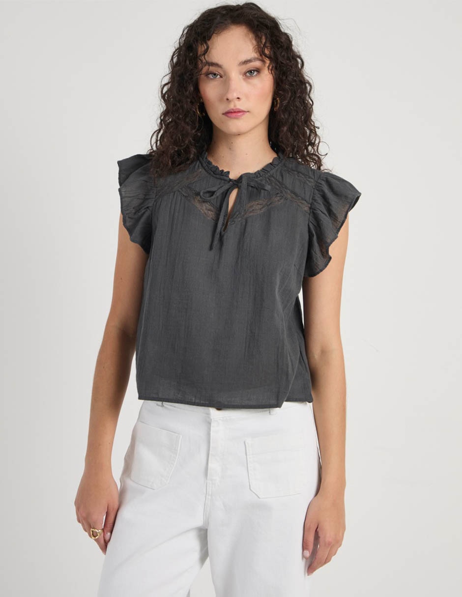 Blusa manga corta para mujer Blusa manga corta para mujer