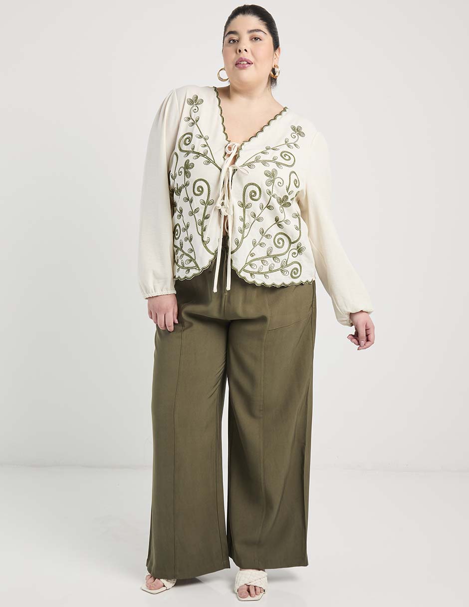 Pantalón wide leg para mujer 5