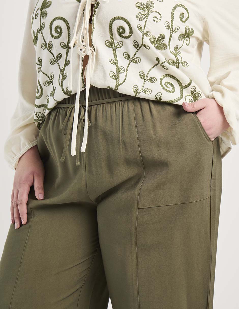 Pantalón wide leg para mujer 2