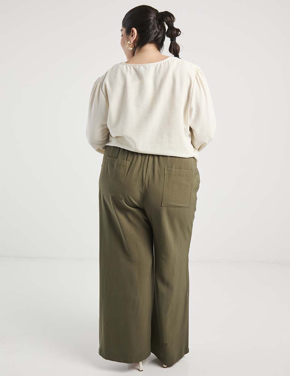 Pantalón wide leg para mujer 6