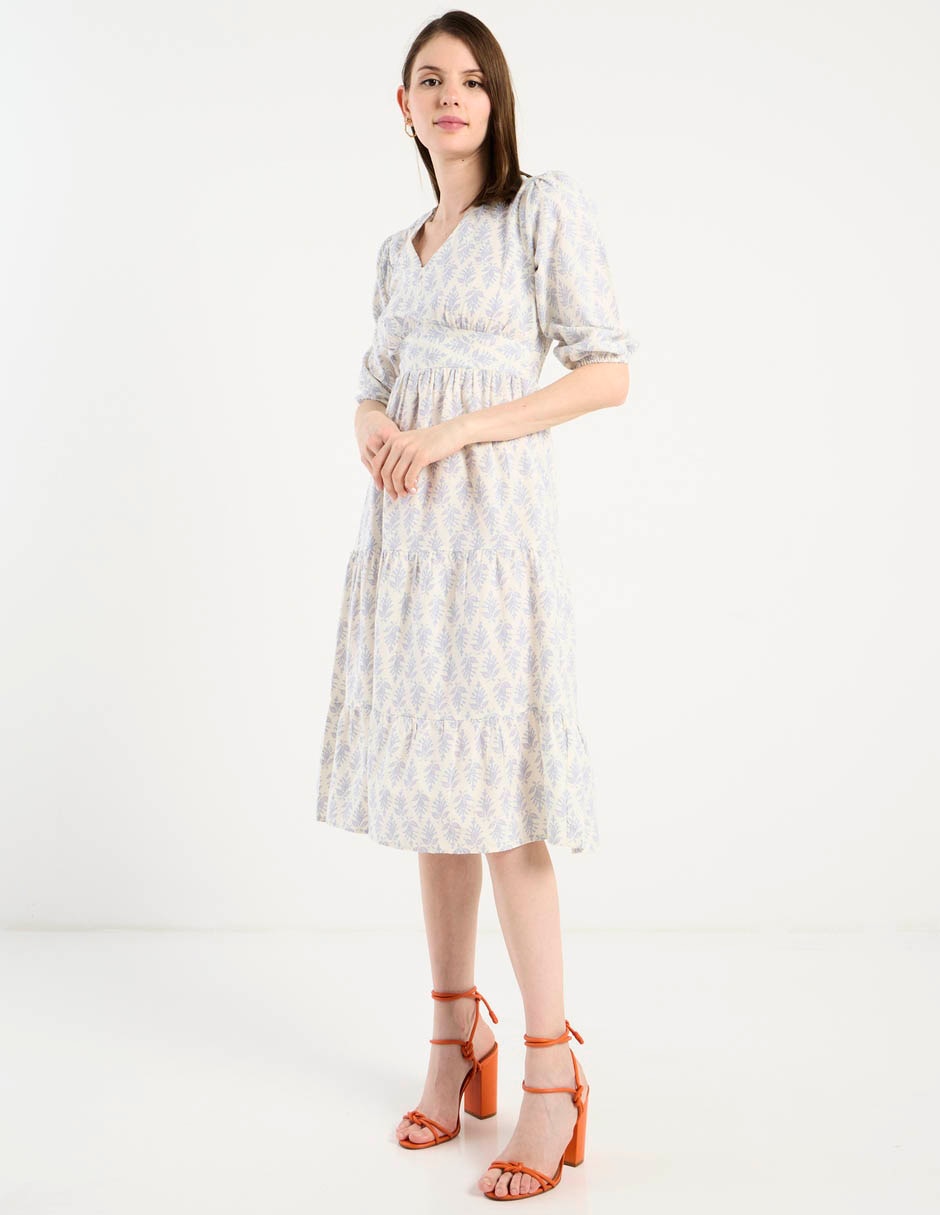 Vestido midi casual para mujer