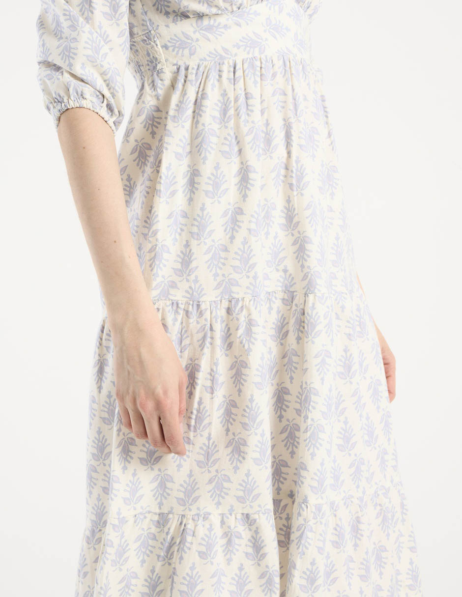 Vestido midi casual para mujer