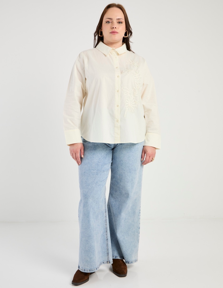 Blusa manga larga para mujer 3