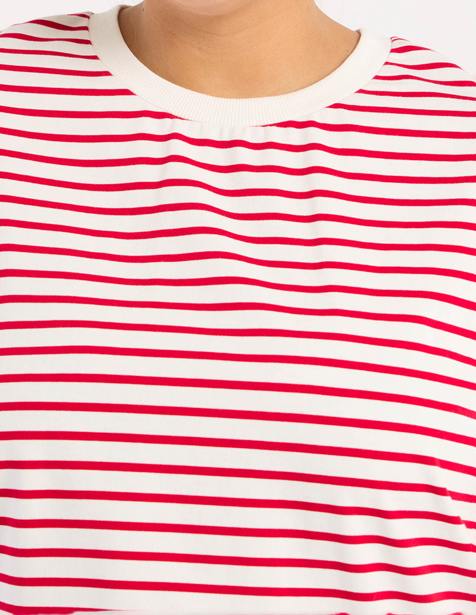 Playera manga corta Weekend Plus cuello redondo para mujer 4