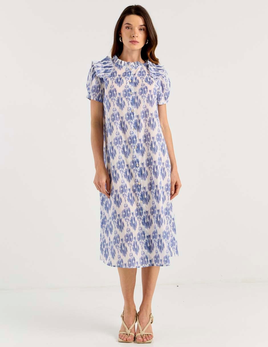 Vestido midi casual para mujer