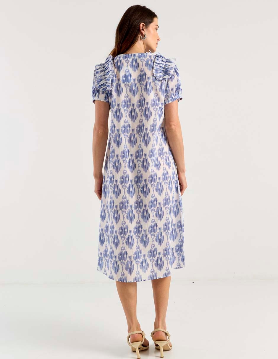 Vestido midi casual para mujer