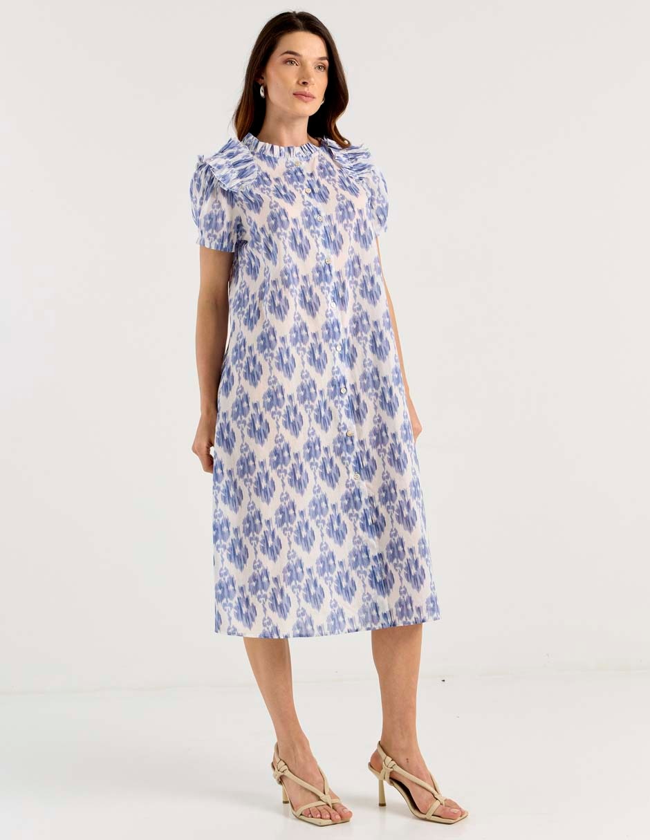 Vestido midi casual para mujer