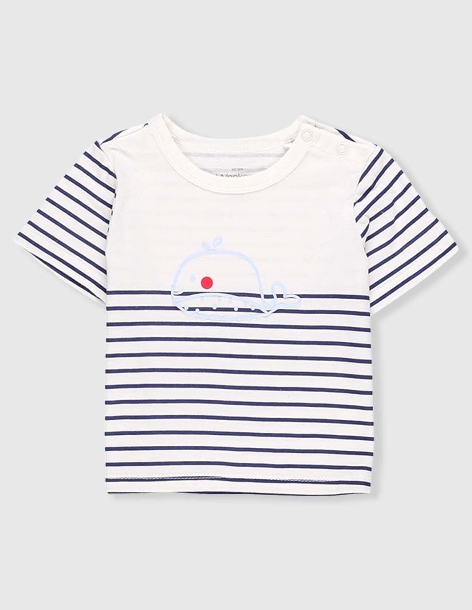 Playera manga corta para bebé niño 1