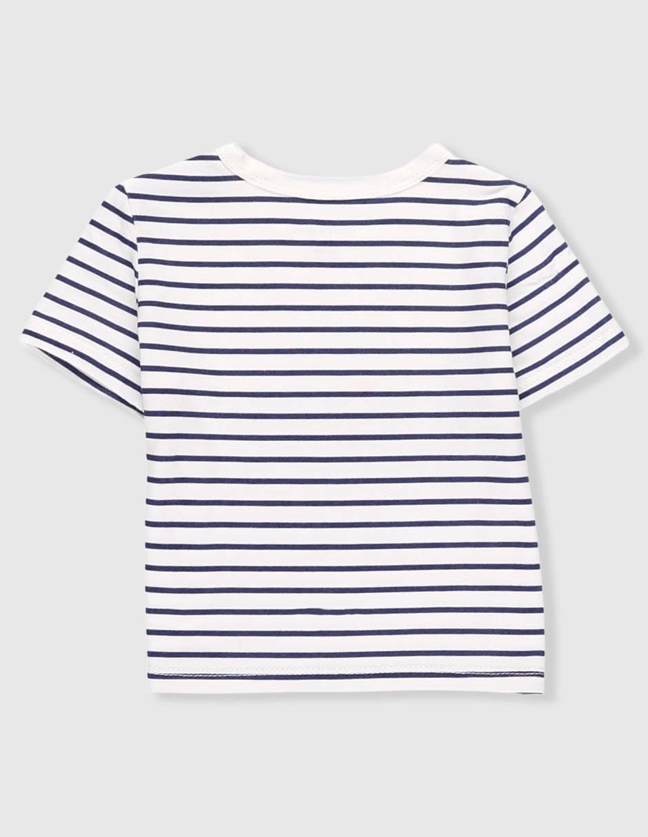 Playera manga corta para bebé niño 2