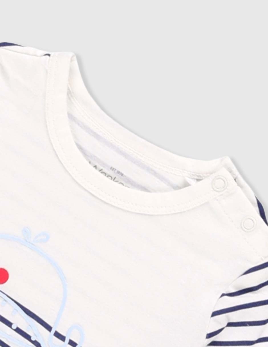 Playera manga corta para bebé niño 3