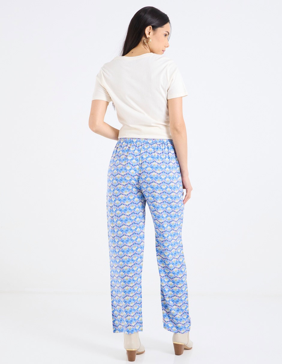 Pantalón easy pant straight para mujer 4