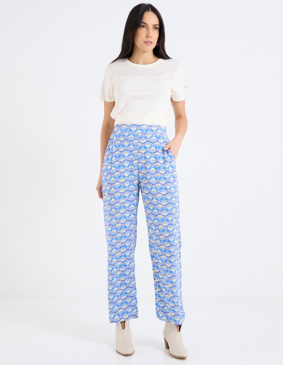 Pantalón easy pant straight para mujer 3