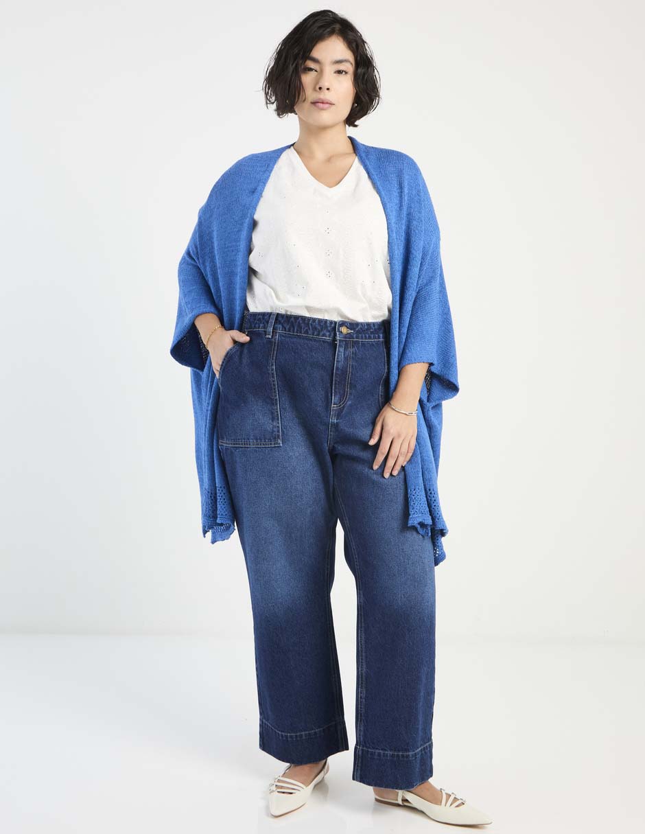 Jeans amplio para mujer 3