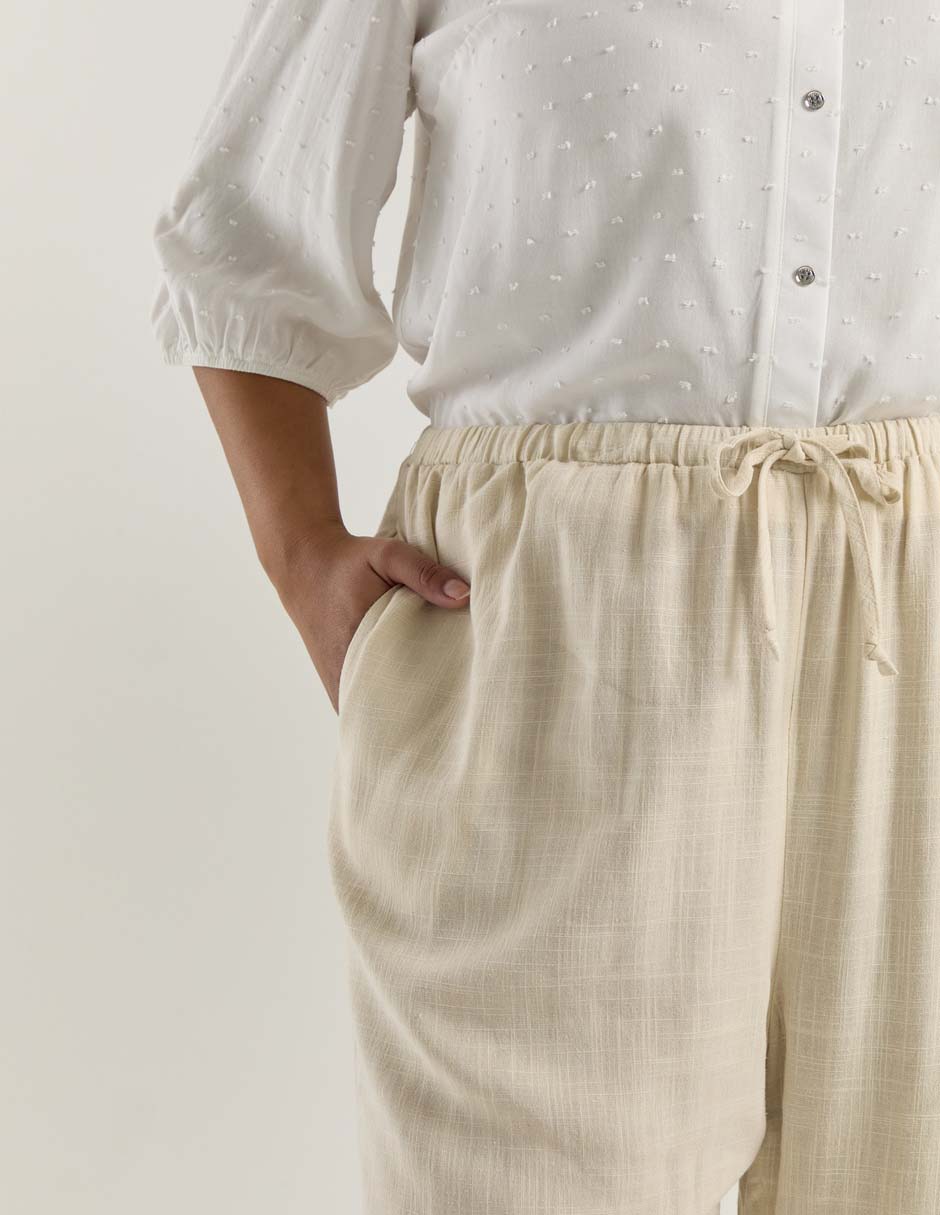 Pantalón amplio para mujer 3