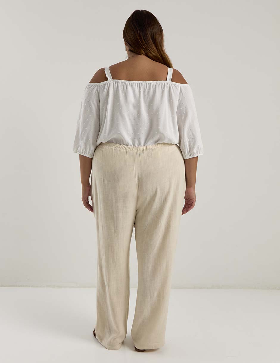 Pantalón amplio para mujer 6