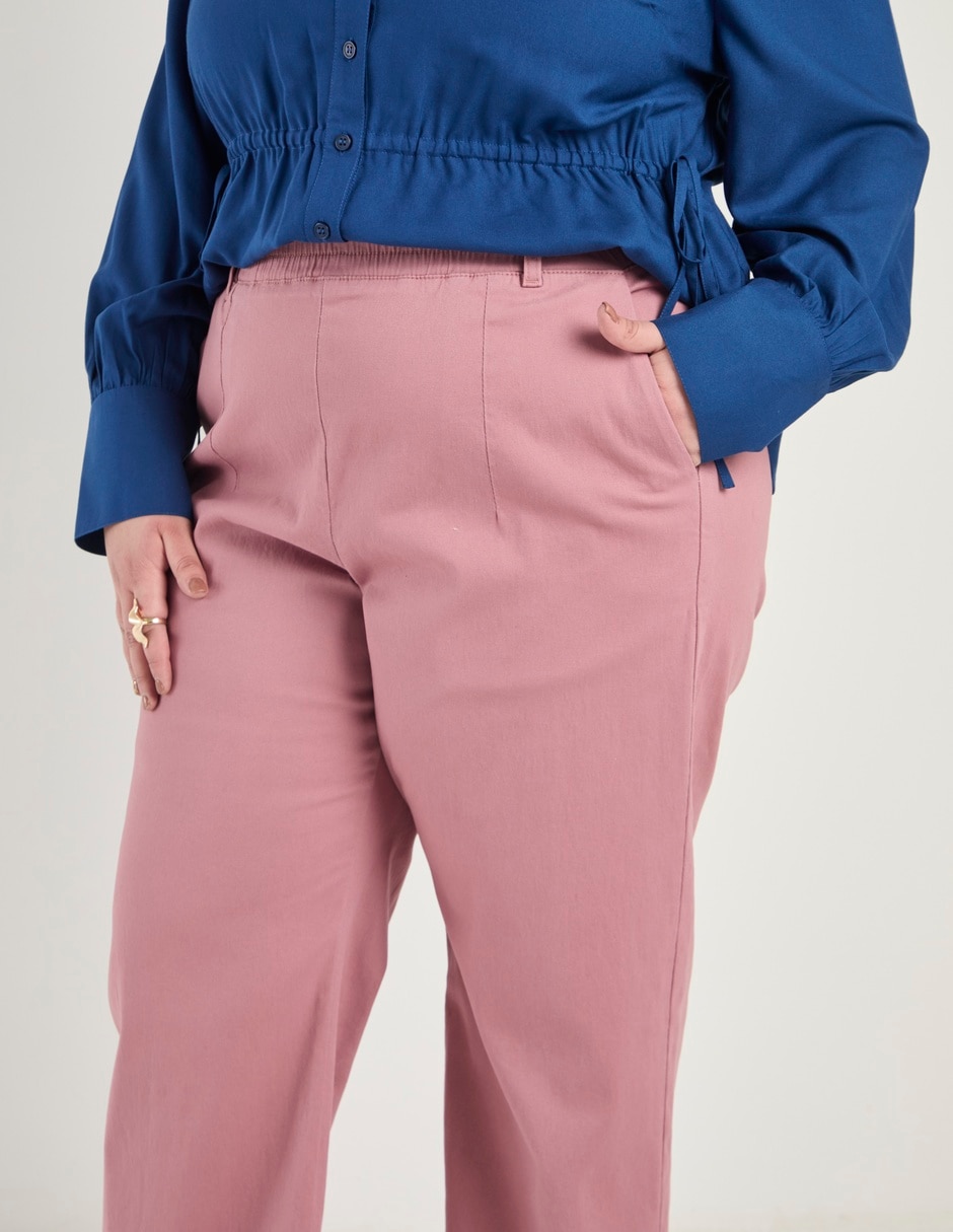 Pantalón straight para mujer