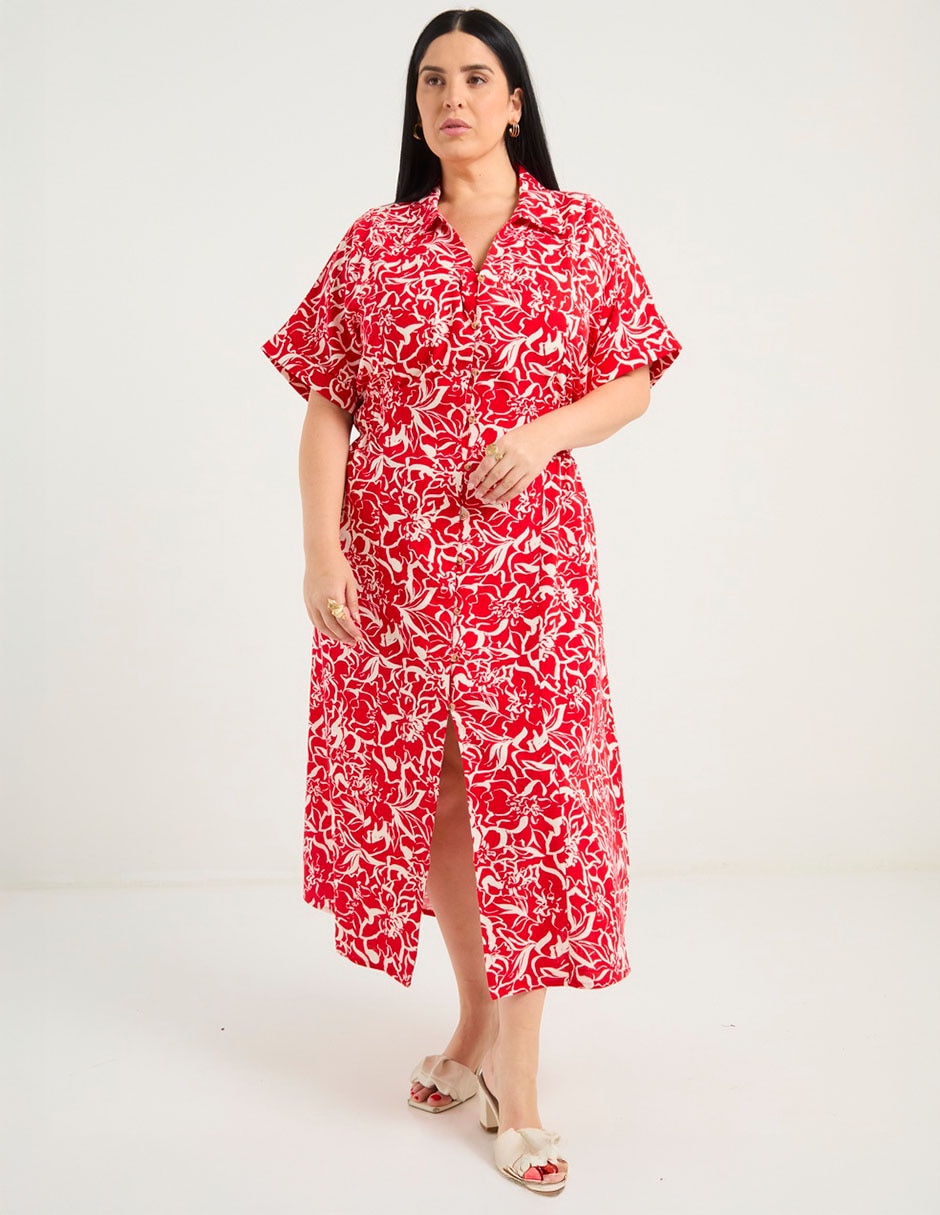 Vestido crop casual para mujer