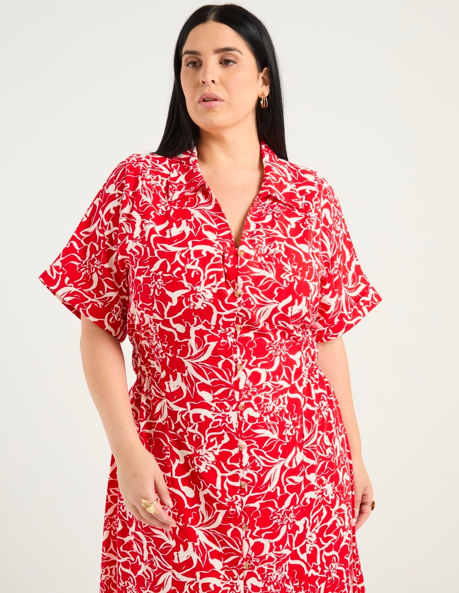 Vestido crop casual para mujer