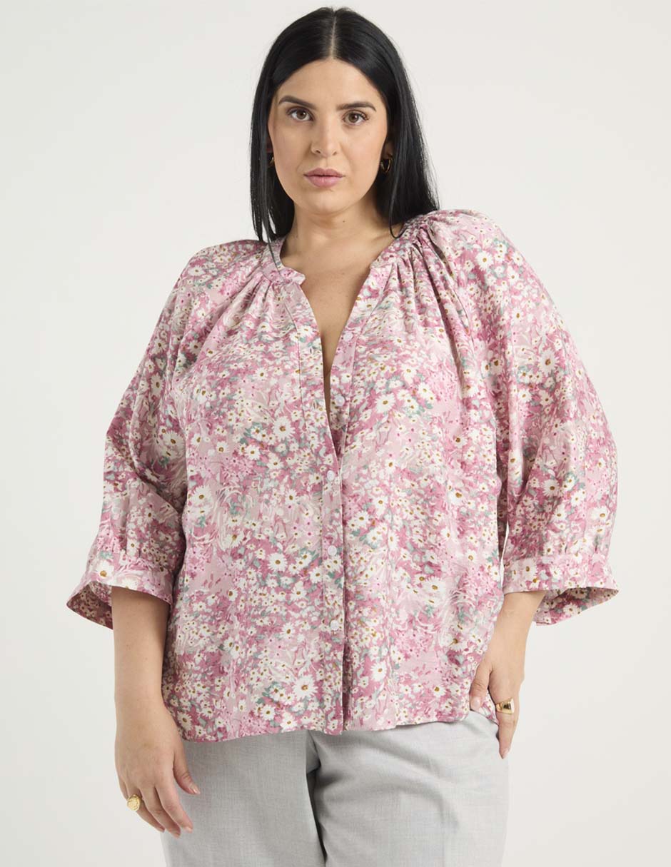 Blusa Weekend Plus manga 3/4 para mujer