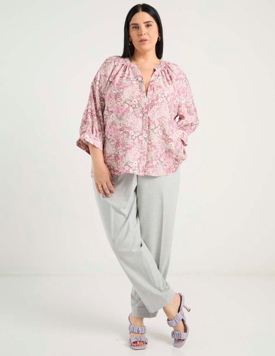 Blusa Weekend Plus manga 3/4 para mujer