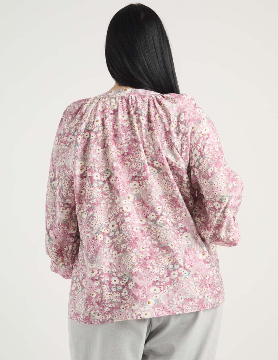 Blusa Weekend Plus manga 3/4 para mujer