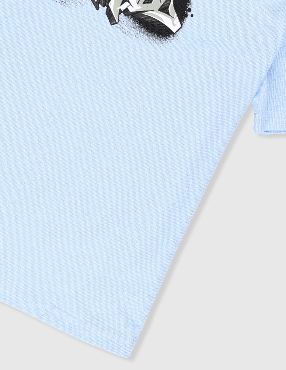 Playera Marvel Dtr Marvel manga corta para niño