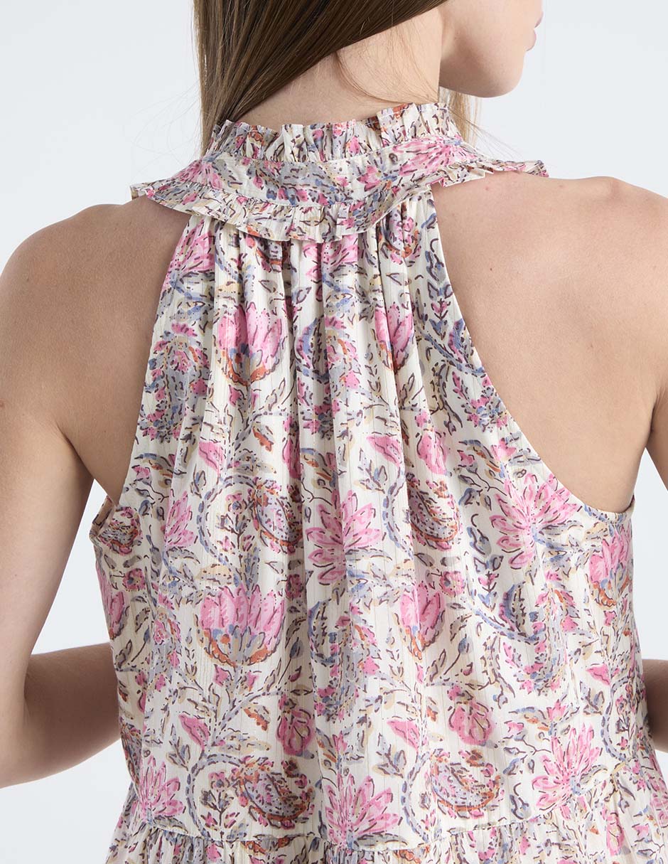 Vestido crop casual para mujer