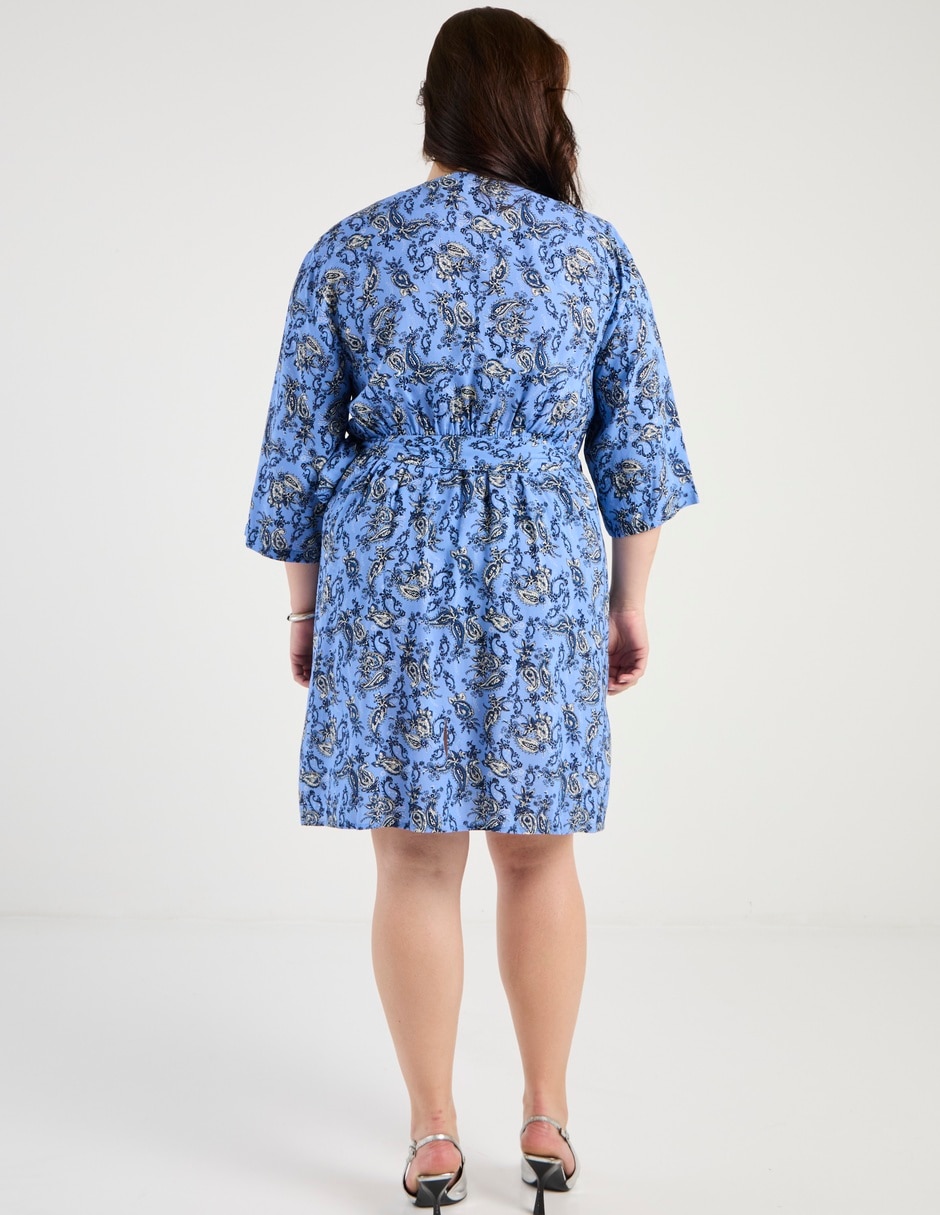 Vestido 3/4 casual para mujer 2