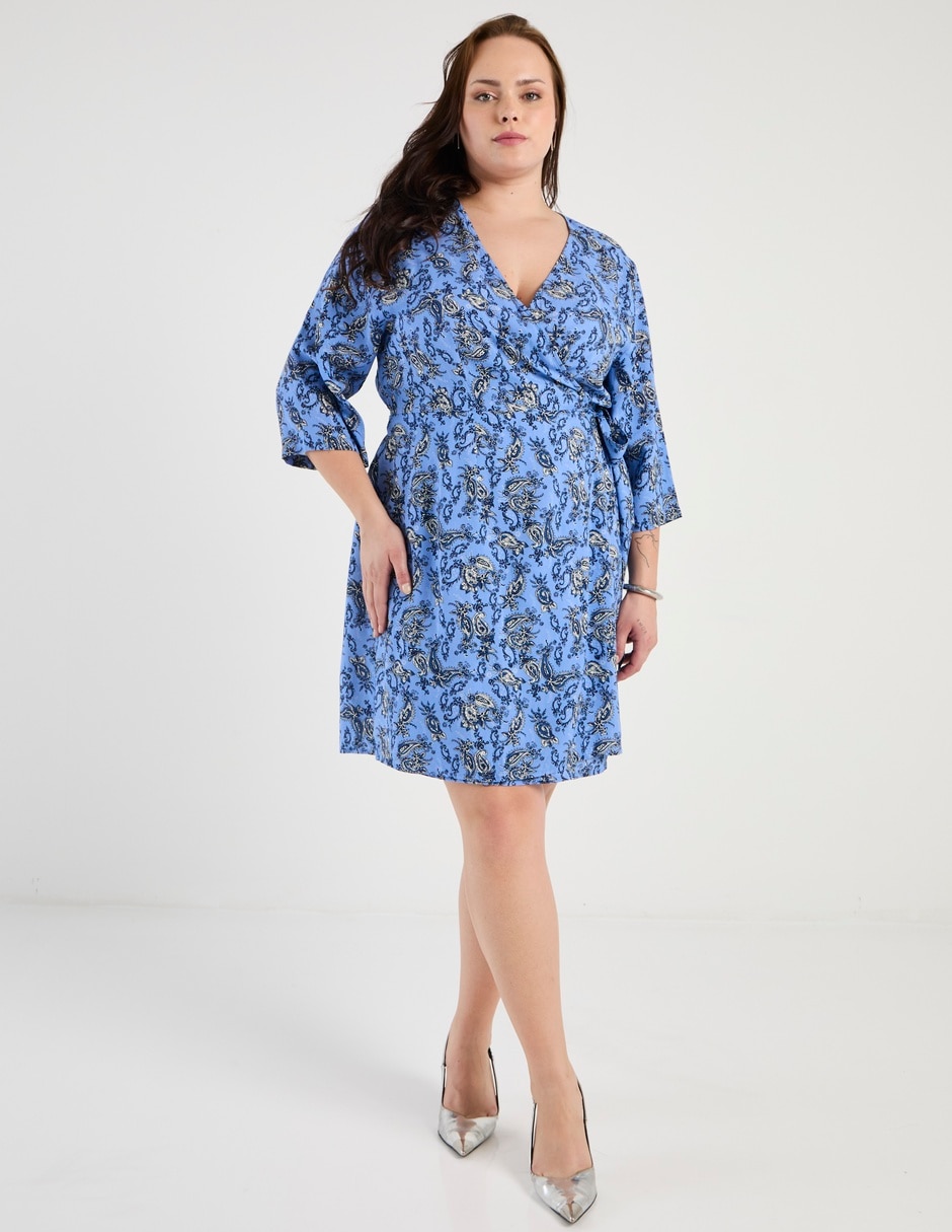 Vestido 3/4 casual para mujer