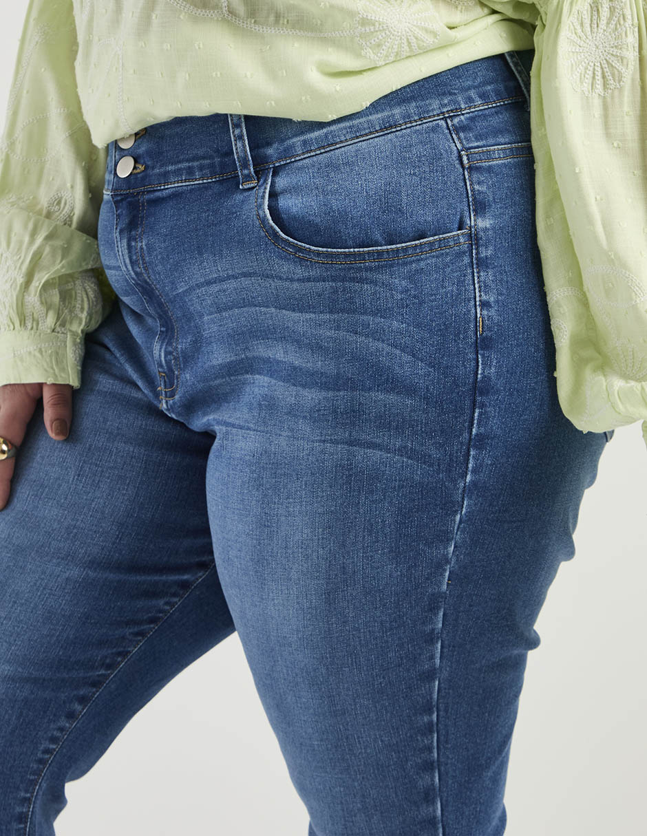 Jeans amplio para mujer 2