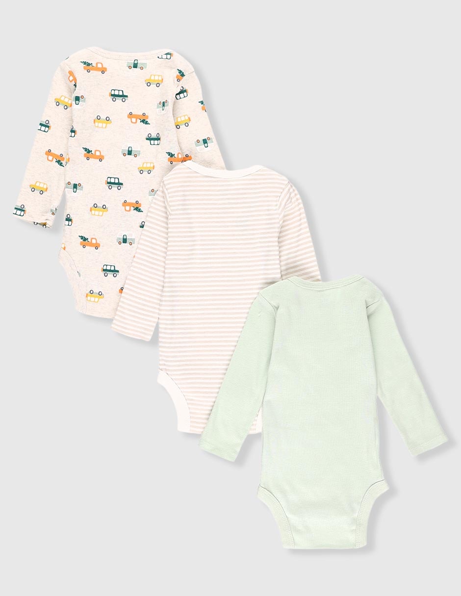 Set de pañalero de algodón para niño 5