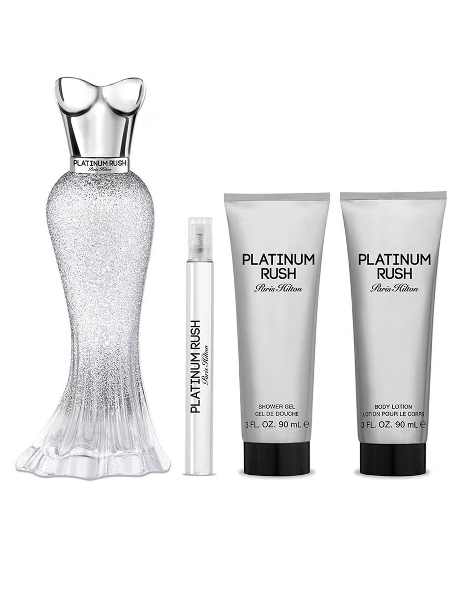 Kit Eau de parfum Platinum Rush para mujer