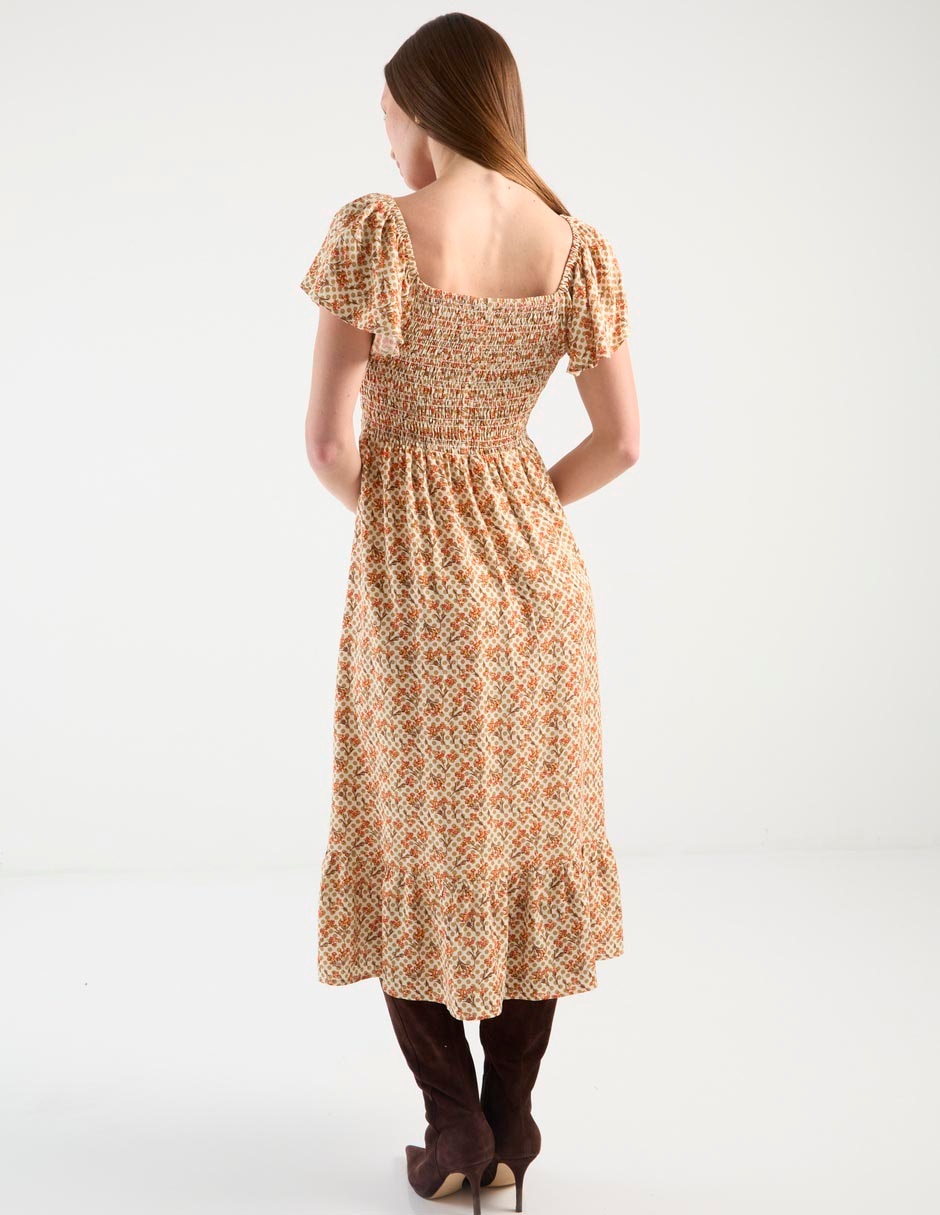 Vestido midi casual para mujer 4